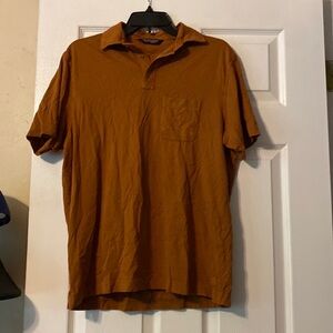 Coffee Short Sleeve Shirt Roundtree & Yorke